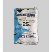 Каустическая сода гранулированная, натр едкий мешок 25 кг. (Китай)